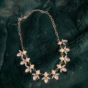 Charming Charlie White Statement Necklace